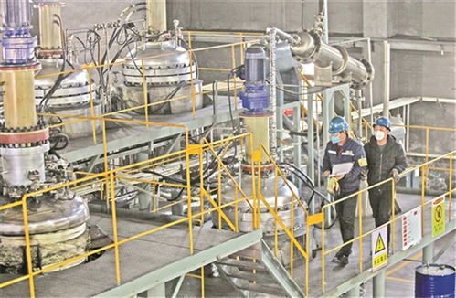 介休市長隆煤基瀝青碳纖維項目廠區(qū)